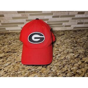 Georgia Bulldogs Hat Cap One Size College Red NCAA Adjustable Strapback